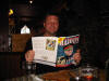 The DO with his favourite after-dinner read.