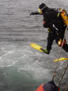 Ian walks on water