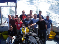 Crew from the Warilda/Lanfranc trip 2008