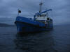 The Loyal Watcher at anchor in Loch Swilly